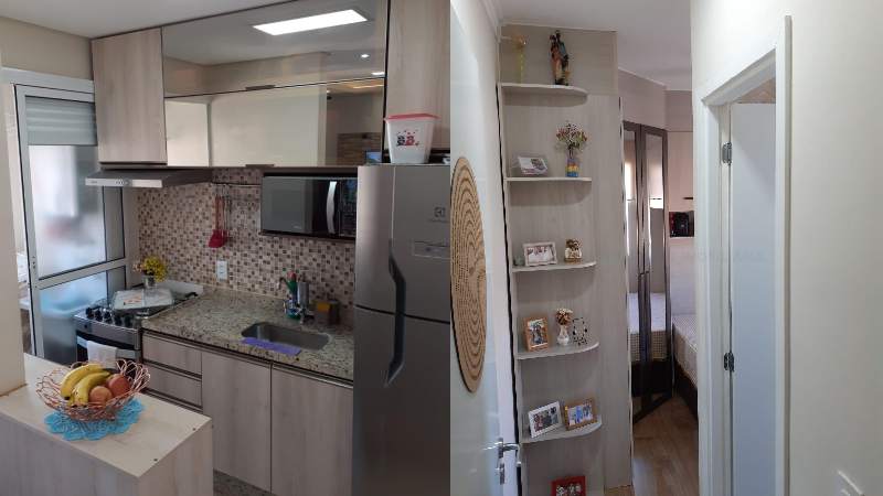 2382 Apartamento em Osasco, bairro Quitaúna, 59m², reformado