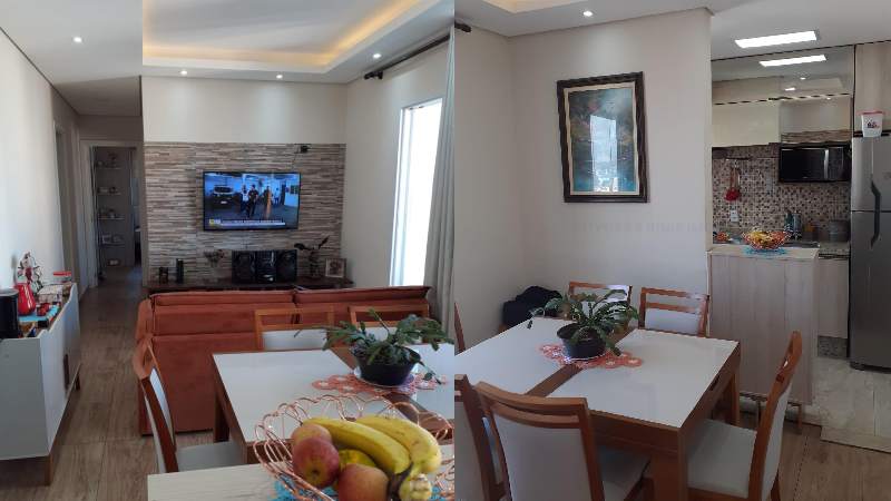 2382 Apartamento em Osasco, bairro Quitaúna, 59m², reformado