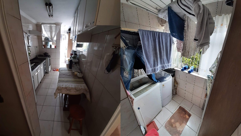 2392 Apartamento em Osasco, bairro Cidade das Flores, 58m²