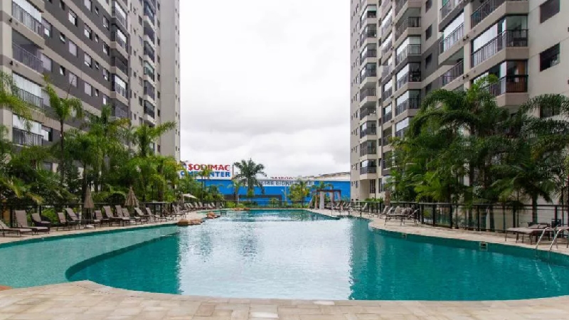 2413 Apartamento todo mobiliado (porteira fechada)lindíssimo