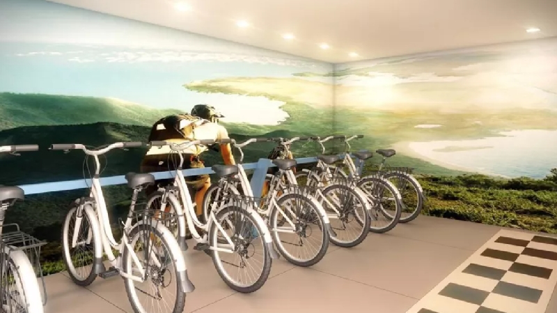 2413 Apartamento todo mobiliado (porteira fechada)lindíssimo